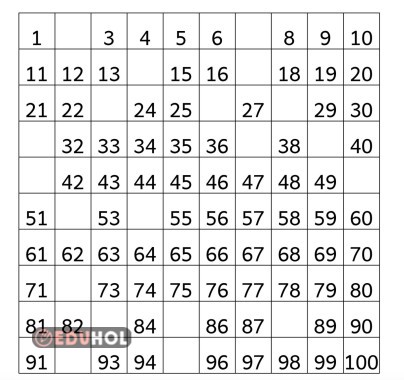 2.sınıf eksik sayıları bulmaca