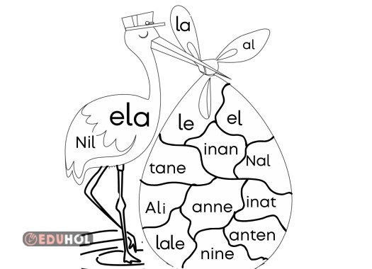 L sesi boyama sayfası