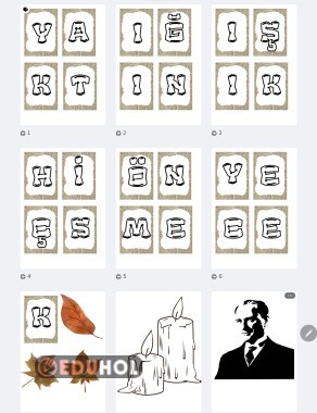 10 Kasım Pano Yazısı ve Görselleri