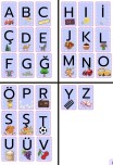 1.Sınıf Harf Tanıma Kartları