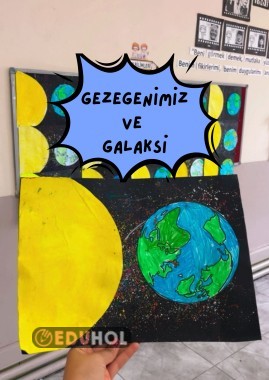 GEZEGENİMİZ VE GALAKSİMİZ ÇALIŞMASI FEN BİLİMLERİ