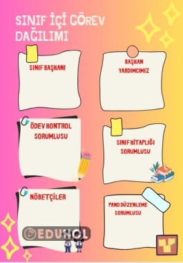 SINIF GÖREVLİLERİMİZ