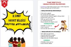 3.SINIF HAYAT BİLGİSİ ARKADAŞLIK BAĞLARIMI GÜÇLENDİRİYORUM