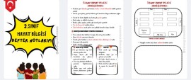 3.SINIF HAYAT BİLGİSİ KROKİ ÇİZİYORUZ