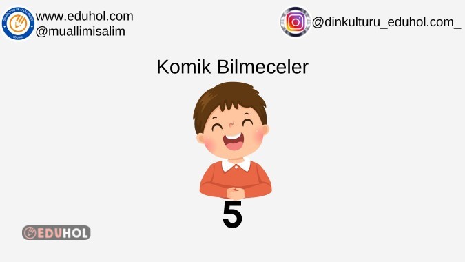 1.Sınıf Komik Bilmeceler-5