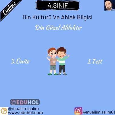 Din Güzel Ahlaktır
