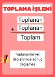 Toplama islemi terimleri