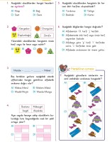 MERAKLI 4. SINIF TÜRKÇE 1. DEĞERLENDİRME SINAVI