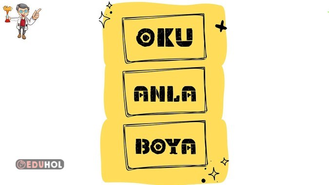 Okuduğunu Anlama Boyama - 6 Sayfa - Pdf