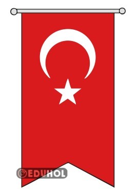 9A4 Türk Bayrağı Flama
