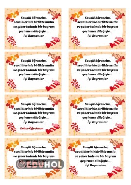 BAYRAM ŞEKERİ KARTI