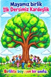 Mayamız Birlik, İlk Dersimiz Kardeşlik Ağaç Puzzle