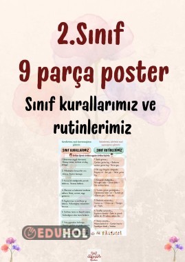 -Kurallarımız ve rutinlerimiz posteri-9 parça