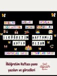 İlköğretim Haftası Pano Görselleri