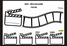 Harf-Hece Yaz-Sil Çalışması