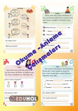 1. Sınıf S sesi Dahil Okuma Metinleri