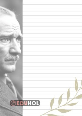 10 Kasım Şiir Yazma Şablonları