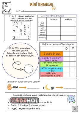 Mini Tekrarlar 6
