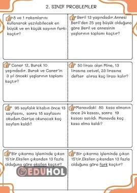 Problemler (2 sayfa)