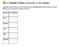 türkçe değerlendirme