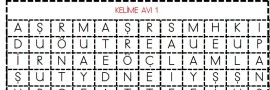 3.Sınıf kelime avı1