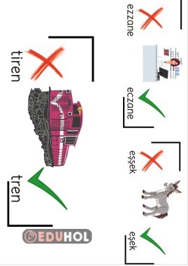 Yazım Yanlışları Pano ve Defter Çalışması