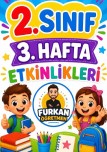 2.Sınıf 3.Hafta Etkinlikleri ve Defter Notları