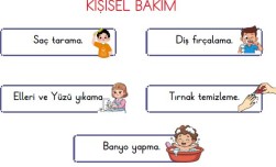 Kişisel Bakım İnteraktif Defter Etkinliği
