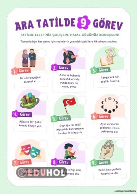 Ara Tatil Görevleri