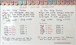 4.Sınıf 3. Hafta Ders Notları