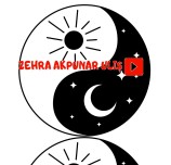 Ekinoks günü için siyah beyaz dünya