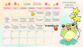 OCAK AYI AYLIK OKUMA DÜZENİ