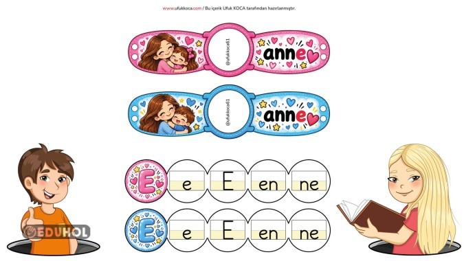 1.Sınıf Anne Saati - Tüm Kelimeler