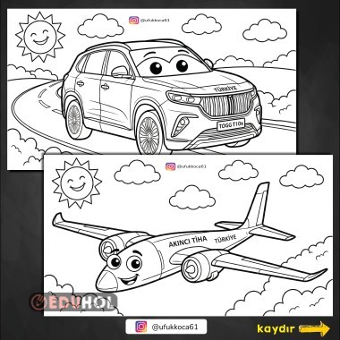 Yerli Üretim Teknoloji Araçları Boyama