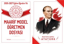 Yeni Maarif Model Öğretmen Dosyası Kapakları