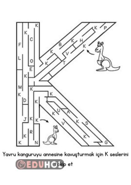 K sesi kanguru labirent