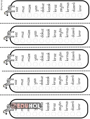Z sesi okuma kontrol şablonu