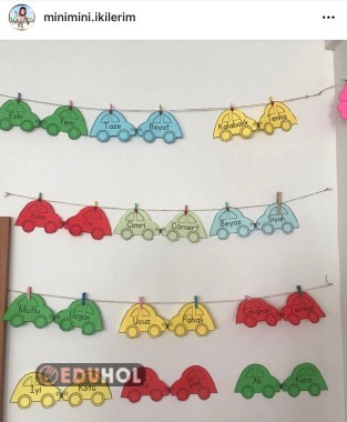 Zıt anlamlı kelimeler pano