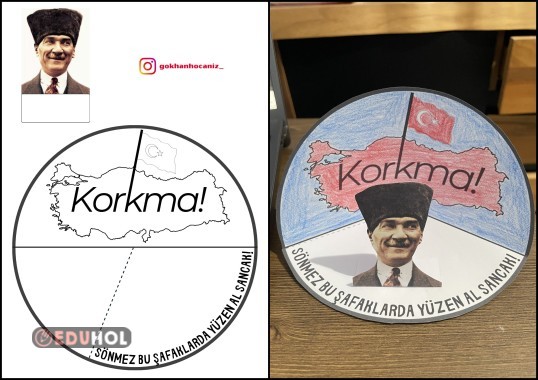 Bayrak Sevgisi 3 Boyutlu Etkinlik