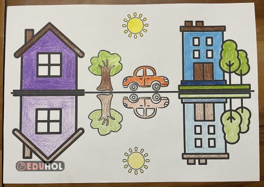 Simetrik Boyama Çalışması