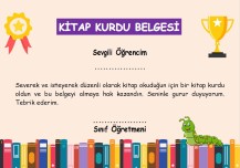 Kitap Kurdu Belgesi (Word Formatı)