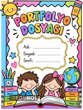 Portfolyo Dosyası Kapağı