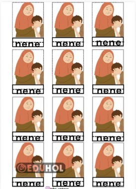 Deftere nene yazma şablonu