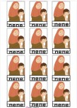 Deftere nene yazma şablonu