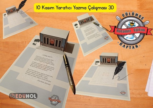 10 Kasım Yaratıcı Yazma Çalışmam