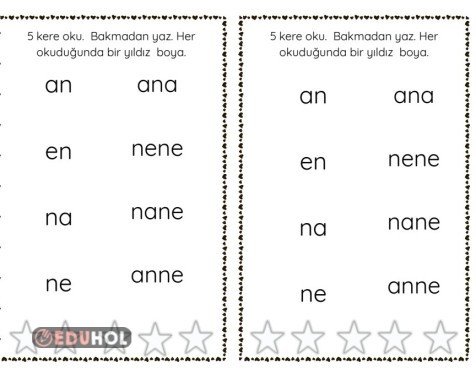 e sesi okuma çalışması