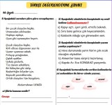 Kasım Ayı Türkçe Değerlendirme