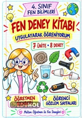 4. SINIF FEN DENEY KİTABI 7 ÜNİTE 8 DENEY