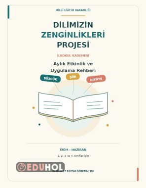 DİLİMİZİN ZENGİNLİKLERİ AYLIK ETKİNLİK RAPORLARI