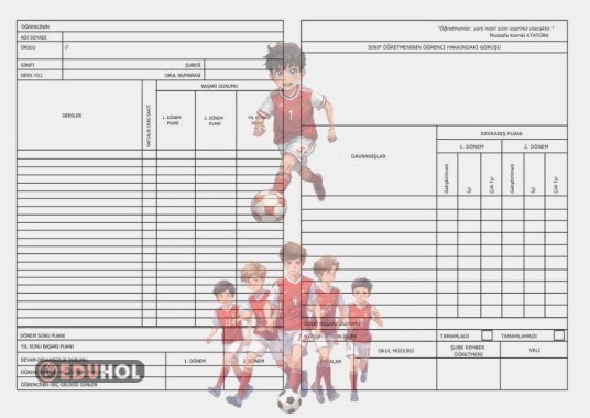 FUTBOL TEMALI KARNE SÜSÜ